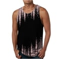 thumbnail image 1 of LSLJS Débardeurs à Imprimé 3D Ciel Étoilé pour Hommes T-Shirts Sans Manches à Col Rond Décontractés pour le Gym Entraînement Débardeurs, 1 of 4