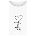 thumbnail image 5 of Jsaierl Chemises Foi de Jésus pour Femmes Croix Chrétienne Graphique Manches 3/4 Hauts Décontractés Col Rond Blouses Tuniques Classiques Tendance, 5 of 5