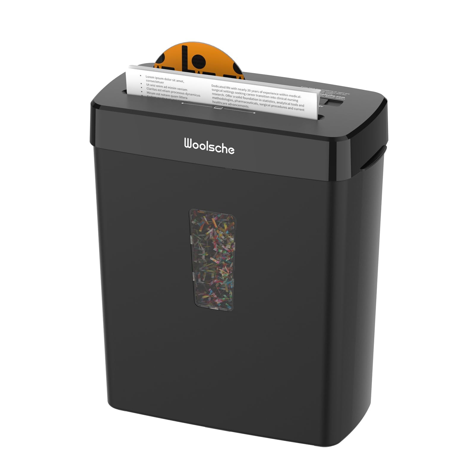 Déchiqueteuse pour Domicile, 10 Feuilles Coupe Croisée avec Panier de 13L, Niveau de Sécurité P-4, Design à 3 Modes - Déchiquette CD et Carte de Crédit, Déchiqueteuses pour Usage Domestique