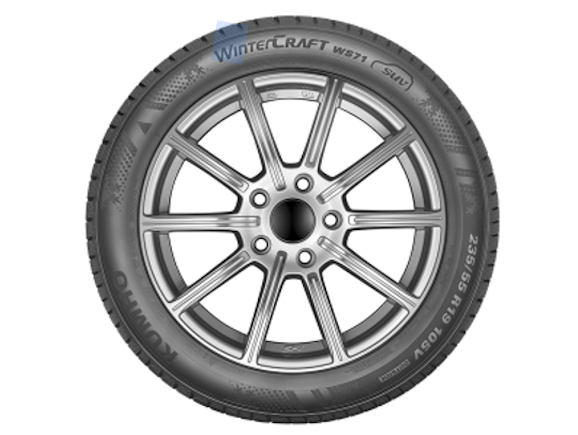 Kumho WinterCraft SUV WS71 tire 215/70R16 100T winter Sport Utility Vehicle tire