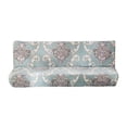 thumbnail image 2 of DEBGFS 2024 Housse de futon Imprimée polyester protection de Meubles Élastique polyester Extensible Couleur Poisson,Gris Fleur, 2 of 8