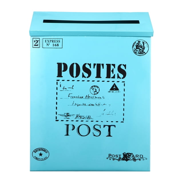 1 Pce Boîte à Journal d'Extérieur Boîte à Lettres Multifonctionnelle Boîte Postale Durable Déco