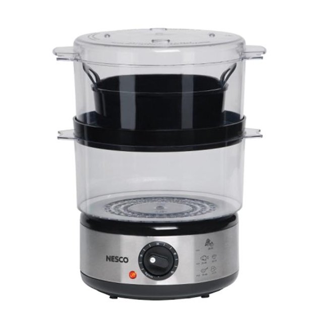 Meta Ware Corporation THST25F Double Decker 2-Tier Food Steamer Set