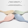 thumbnail image 4 of Harpily 50% Off Clear! Dinnerware 2Pcs/Set Baby Feeding Food Wheats Handled Bowl Spoon Training Tableware, 4 of 4