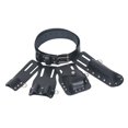 thumbnail image 1 of Garden Tool Belt Hammer Loop Multi Pockets Heavy Duty Tool Belt Black, 1 of 8