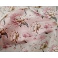 thumbnail image 4 of oneOone Silk Tabby Light Pink Fabric Florals Craft Projects Decor Fabric Printed By The Yard 42 Inch Wide-UJM, 4 of 5