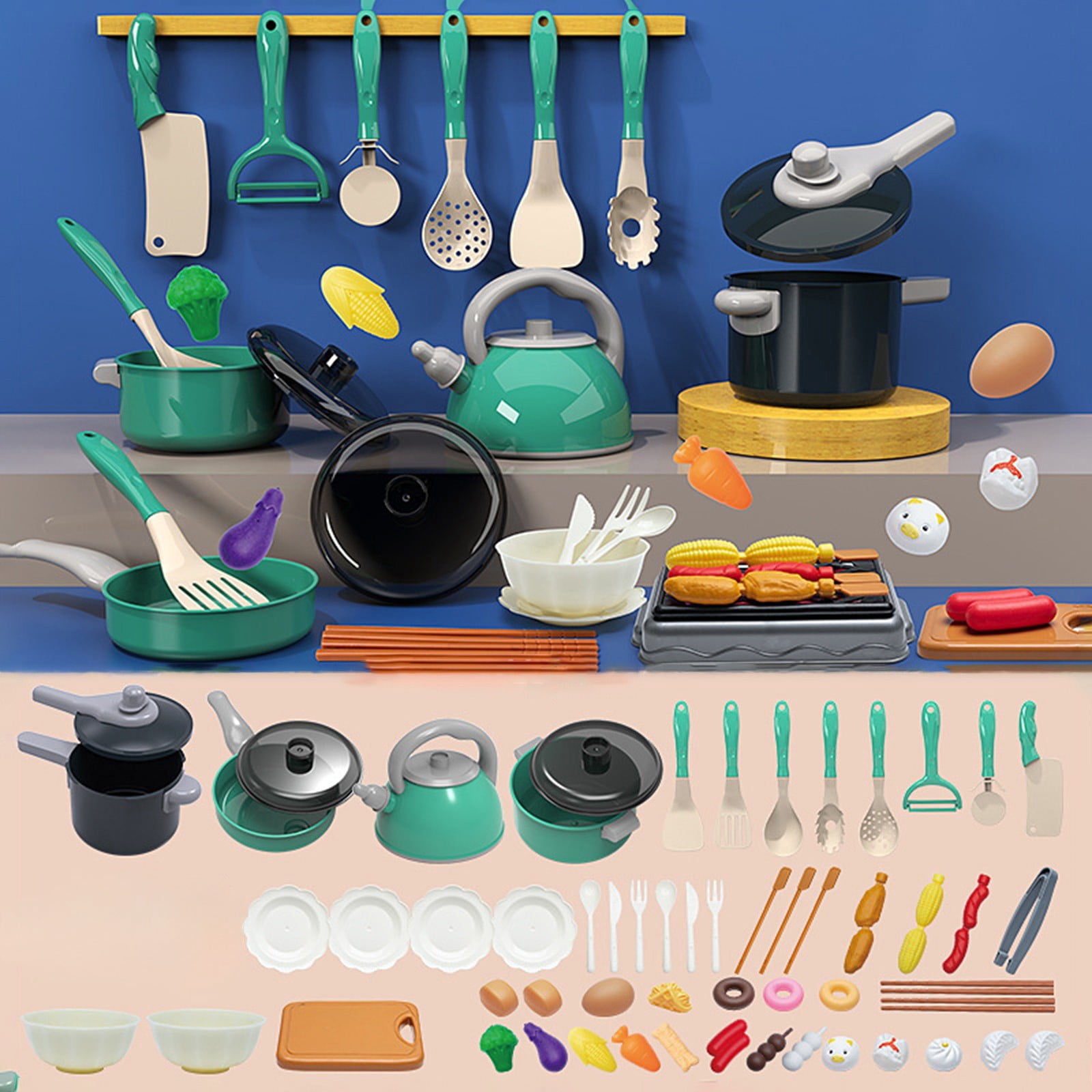 Apmemiss Clearance Children's Play Kitchen Toy Set