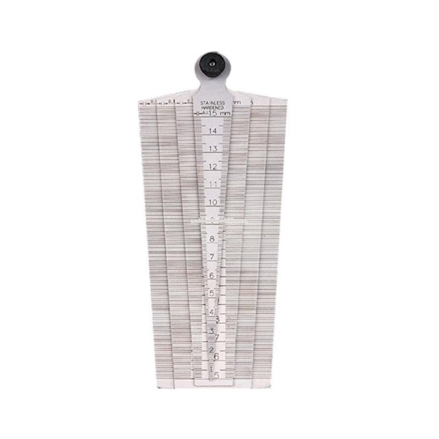 Engine measuring tool feeler gauge thickness measuring tool wedge-shaped triangle feeler gauge