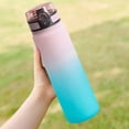 thumbnail image 4 of Birdeem Outdoor Sports Water Bottle, Portable Large Capacity 22oz Design, Leak-Proof with Built-in Filter and Gradient Color, High-Temperature Resistant for Travel, Gym, Hiking, 4 of 9