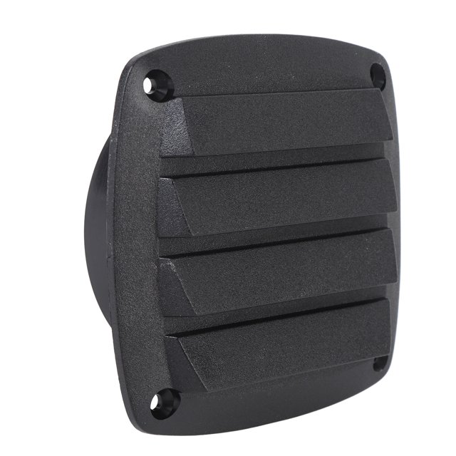 RV Air Vent Cover, 4inch Plastic Square Air Vent Grill Cover Weather Resistant Versatile RV Airflow System for RV, Yacht, Stylish Look, Easy Installation