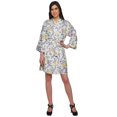 thumbnail image 1 of Moomaya Short Kimono Robes For Women Kimono Cotton Robes For Women Plus Size, 1 of 5