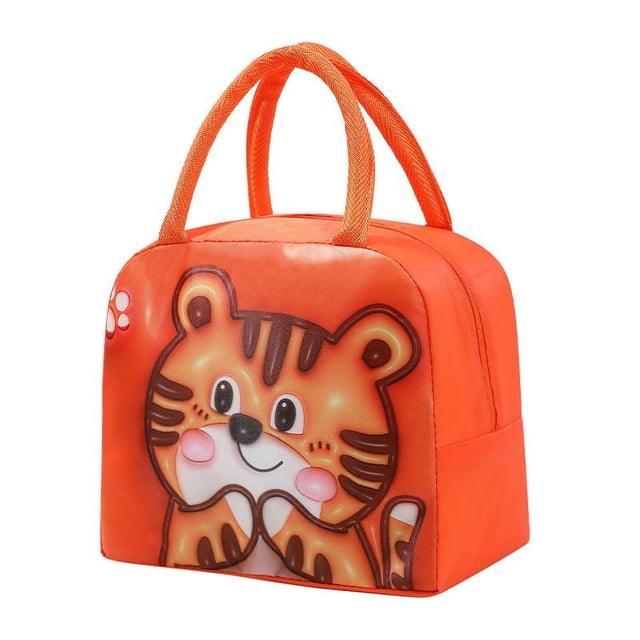 Oleegame 1 Pce Sac de Rangement pour Produits à Main Sac Isolé Sac pour Boîte à Lunch Sac à Lunch Chiot Brun (Isolation 3D)