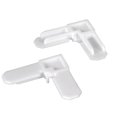 thumbnail image 1 of Screen Frame Corners, White Nylon, 3/4 x 1/4 In., 100-Pk. - PL 14298, 1 of 1