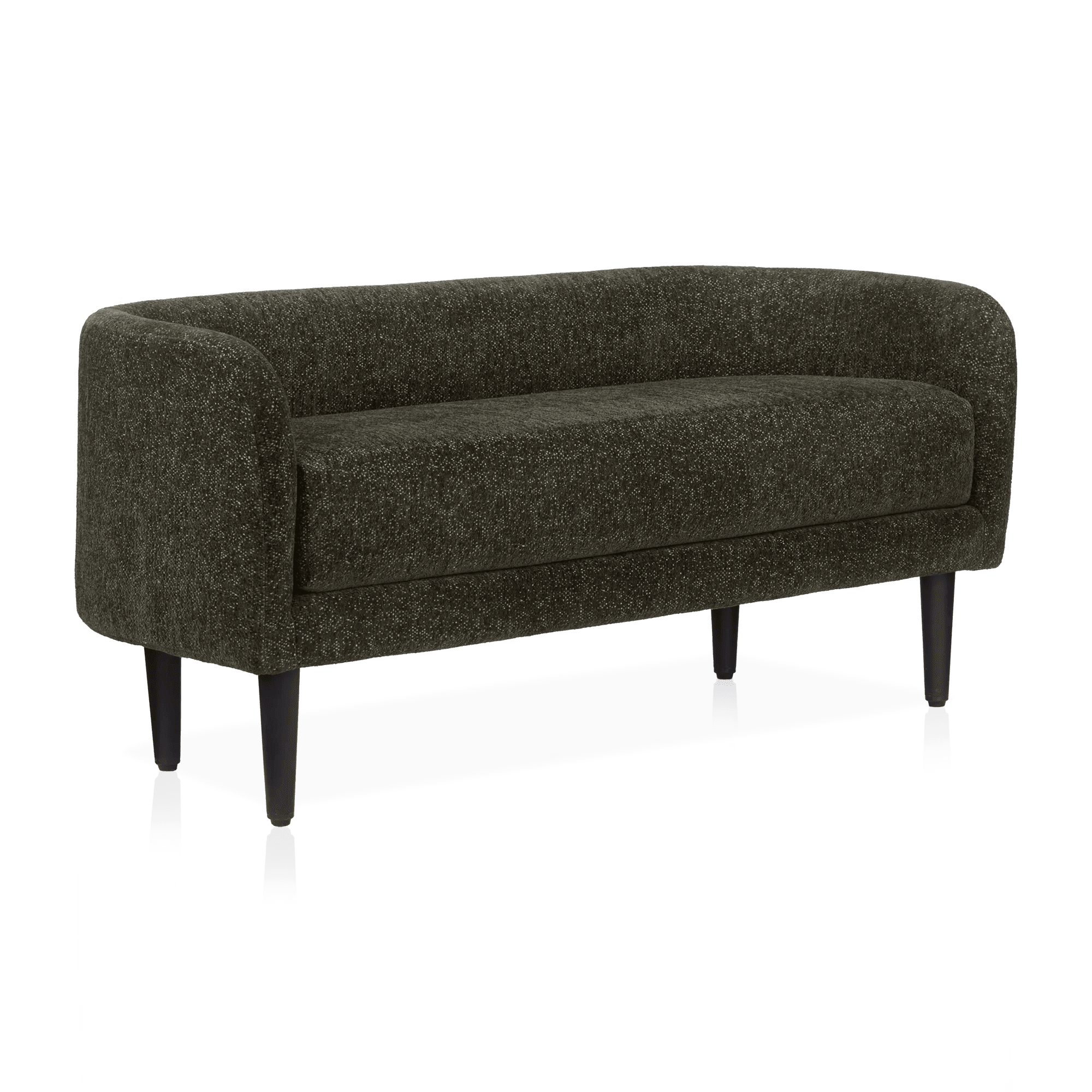 Bouclair Banc en Tissu et Métal Vert