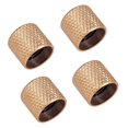 thumbnail image 1 of Tachiuwa Practical 4x Iron Guitars Bass Cylinder Control Knobs Golden Luthier Tools, 1 of 9