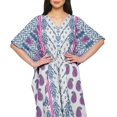 thumbnail image 4 of Moomaya Kaftan de Plage, Paréo de Bikini, Robe Longue Maxi Caftan pour Femmes, 4 of 6
