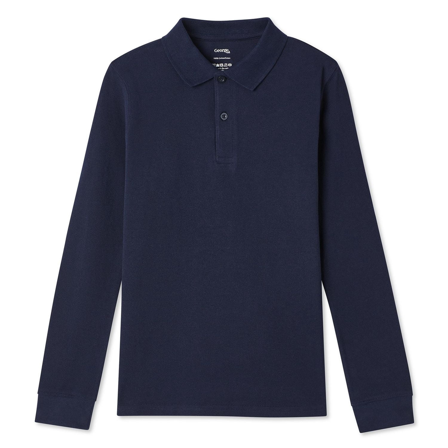 George Boys' Uniform Polo 2-Pack