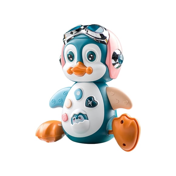 Toys for Ages 8-13 Baby Penguin Musical Toys with Music and Lights, Infant Crawling Toys for Babies 6 To 12 Months, Interactive Learning Walking Singing Educational Toys Toys for 1 Year Old Boy