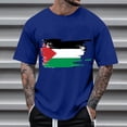 thumbnail image 2 of T-Shirts à Col Rond pour Hommes Séchage Rapide Imprimé Polyester, Coupe 3D Col Rond Haut Athlétique pour Gym, Course, Cyclisme & Décontracté, 2 of 5