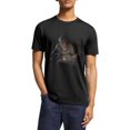 thumbnail image 1 of T-Shirt Wukong à Manches Courtes T-Shirt d'Été Col Rond Manches Courtes Descendants de Wukong Tee, 1 of 3