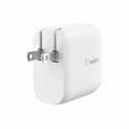 thumbnail image 4 of Belkin BoostCharge Dual USB-C PD 40W Wall Charger White, 4 of 7