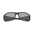 thumbnail image 2 of Athletic Works Polarized Black Rectangular Sport Sunglasses, 2 of 5