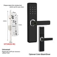 thumbnail image 2 of Serrure de Porte à Empreinte Digitale à Conception Sans Perçage, Contrôle par Application Smart Life, Capacité de 150 Pcs pour Utilisateurs, Installation Facile, 2 of 6