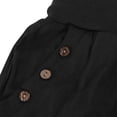 thumbnail image 5 of Pantalon Cargo Ample Décontracté pour Femmes, Uni, à Cordon de Serrage, Jambe Grand, Court, 5 of 5