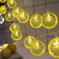 thumbnail image 3 of Fridja Clearance Battery-powered Lemon LED Decorative Light String 1.5 Meters Long 10 String Ligh, 3 of 6