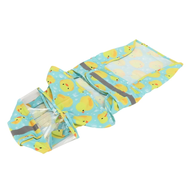 Imperméable pour Chien, Crochet d'Imperméable à Capuche en Polyester Réfléchissant pour Chiens Moyens P,m,L,TG,TTG