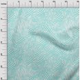 thumbnail image 3 of oneOone Polyester Spandex Bleu Turquoise Tissu Abstractions Matière de Robe Tissu Imprimé Tissu au Yard 56 Pouces de Large, 3 of 4