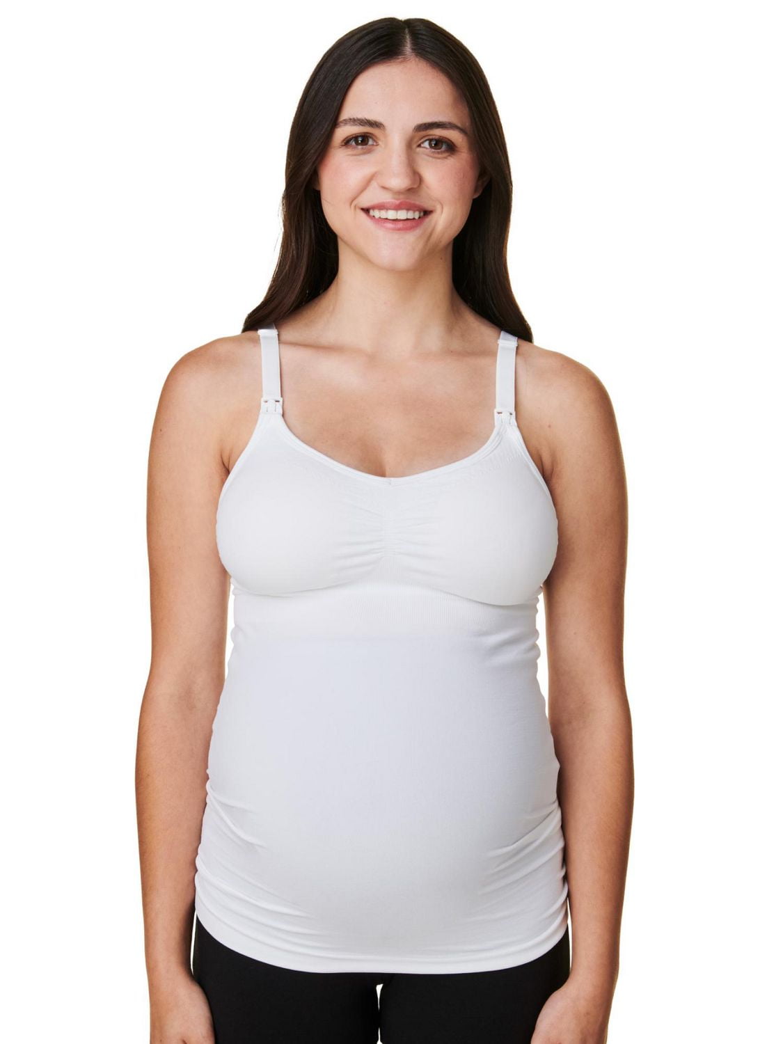 Basics by Bravado Women's Slimming Maternity and Nursing Cami