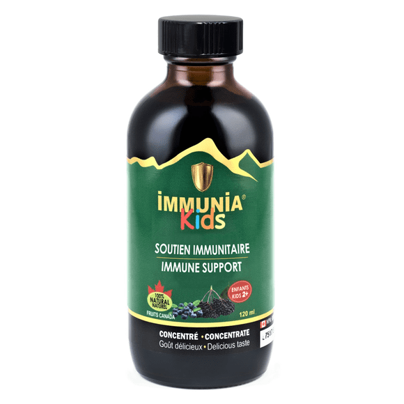 Immunia – Elderberry Syrup for Kids, Elderberry & Wild Blueberry
