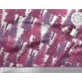 thumbnail image 3 of Soimoi Satin Silk Fabric Cedar Tree Print Fabric by the Yard 42 Inch Wide, 3 of 5