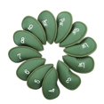 thumbnail image 3 of jinwen 12x Golf Iron Head Covers Headcovers Club Protector Green, 3 of 9