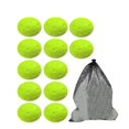 thumbnail image 4 of harper 12 Pieces Silent Pickleball Balls Pickleball Practice Bright Color Flexible High green, 4 of 9