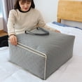 thumbnail image 1 of EGNMCR Sac de Rangement Polyvalent Sac à Lessive Robuste pour Bagage Anti-Humidité Valise Vêtements Couettes Meubles Couvertures Housse Lavable,, 1 of 9