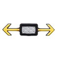 thumbnail image 1 of Bicycle Helmet Turn Signal Electric Scooter Motorcycle Riding Helmet Light, 1 of 4