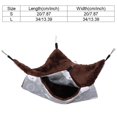 thumbnail image 4 of Soft Warm Pet Hamster Hammock Hanging Bed Sleeping Bag Pet Blanket For Small Animals, Unique Design, Bright Color, Easy To Use, 4 of 8