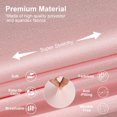 thumbnail image 3 of HLONK Drap de Table de Massage en Microfibre Doux Housse de Lit Facial Rose, 3 of 11