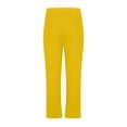 thumbnail image 4 of LIBRCLO Mens Sweatpants with Pockets Athletic Workout Sweat Pants Running Joggers Sweatpants Open Bottom, Yellow 3XL, 4 of 5