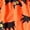 3#Color block, variant on PatPat Halloween Pajamas Kids Holiday Pjs Family Matching Letter & Bat Print Short Sleeve Christmas Sleepwear Sets for Women Girls Boys, Black & Orange, L