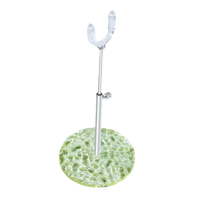 MERIGLARE Support de Poupée 1/12 BJD Pratique Portable Support de Figurine d'Action Hauteur Réglable Jaune