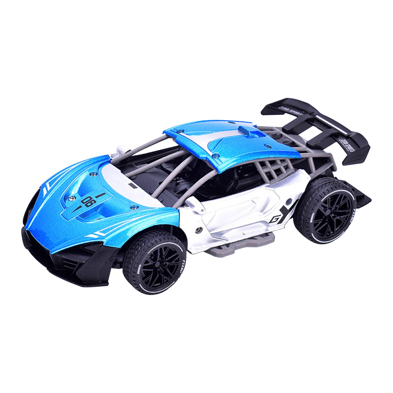 SIYTUAU Sky Blue Children Alloy Rc Car Toy Rechargeable Racing Vehicle Plastic Remote Control Car For Boys Girls 4Wd Drift Car Toy Sky Blue Car Sky Blue