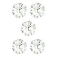 thumbnail image 2 of mmirethe Unique Style Round Wall Clock Timeless For Any Space Durable Construction Decorative Wall Clock As Shown type 7 5Set, 2 of 6