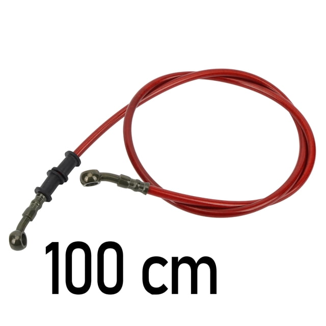Motorcycle Brake Line Pipe Brake Line Pipe Oil Hose Motorbike Dirt Pit Bike Colorful Brake Oil Hose Line Pipe 80cm 100cm