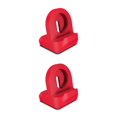 thumbnail image 3 of Wisewang Silicone Smartwatch Charging Stand Charger Holder Portable Small Tabletop Support Bedroom Electronics Supplies Red 2Set, 3 of 6