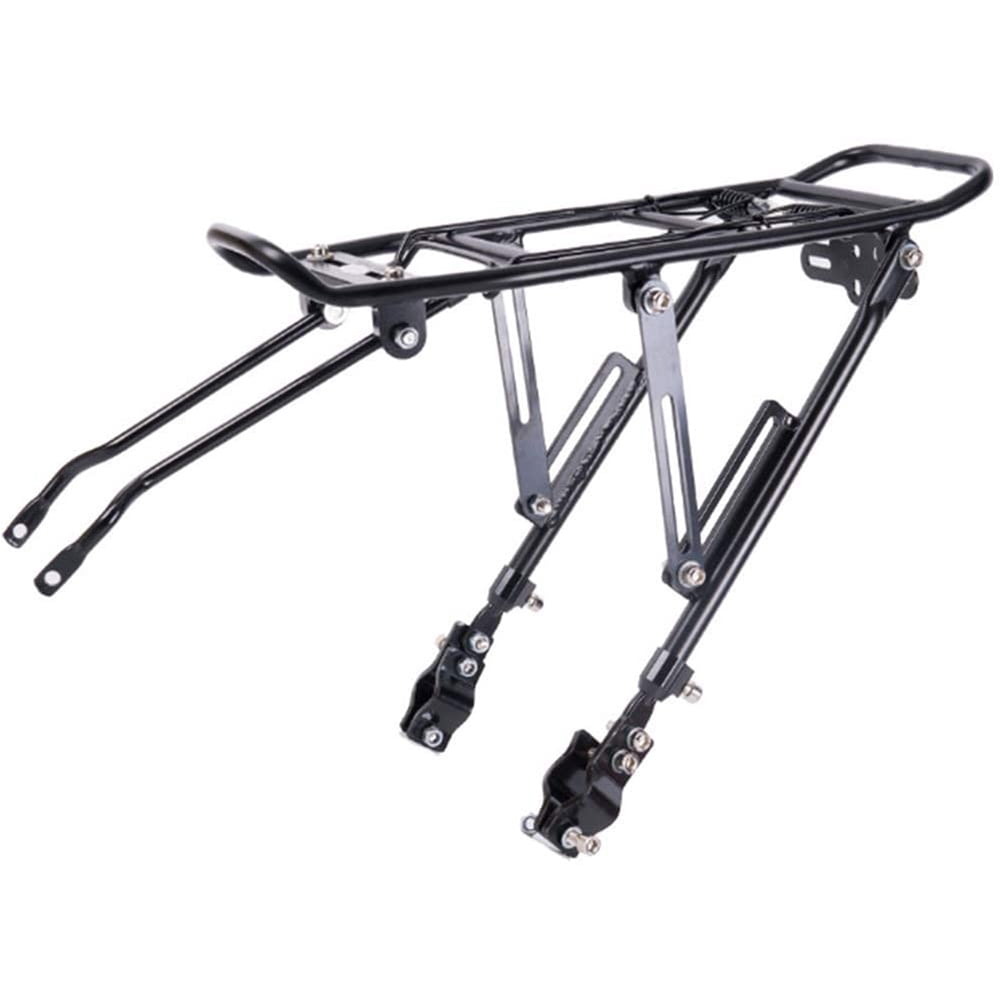 Rack de cargaison de vélo réglable Racks de porte-bagages à grande capacité Accessoire de cyclisme