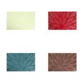 thumbnail image 4 of Baohd Isolation Western Table de Restaurant Table à Manger PVC Coussin Vaisselle Disque Non-slide Nappe Couleur Café, 4 of 6