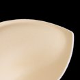 thumbnail image 3 of 3 Pairs Women's Accessory Triangle Pad Sponge Bra Push Up Pad - Nude, 3 of 8